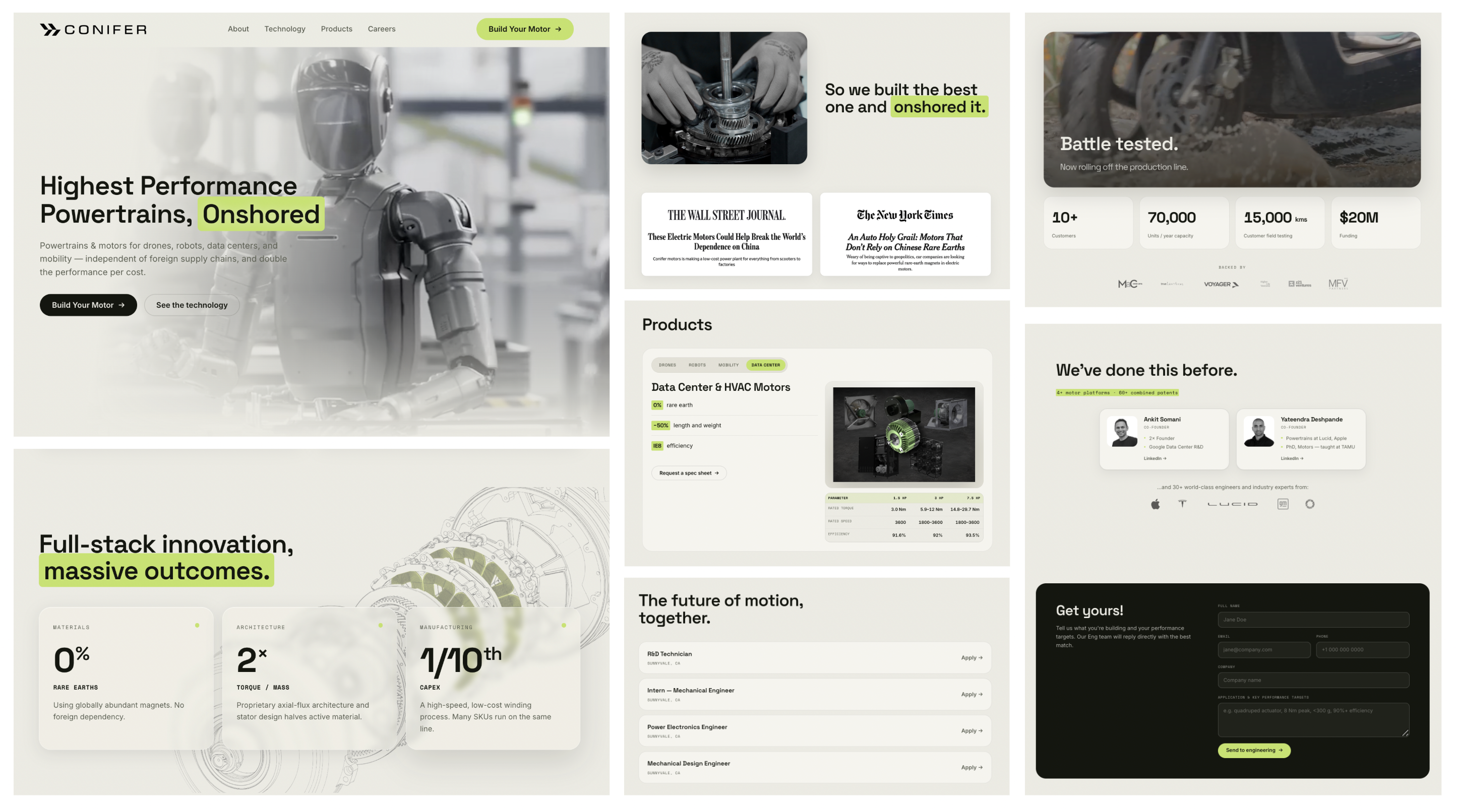 Conifer Website — V2